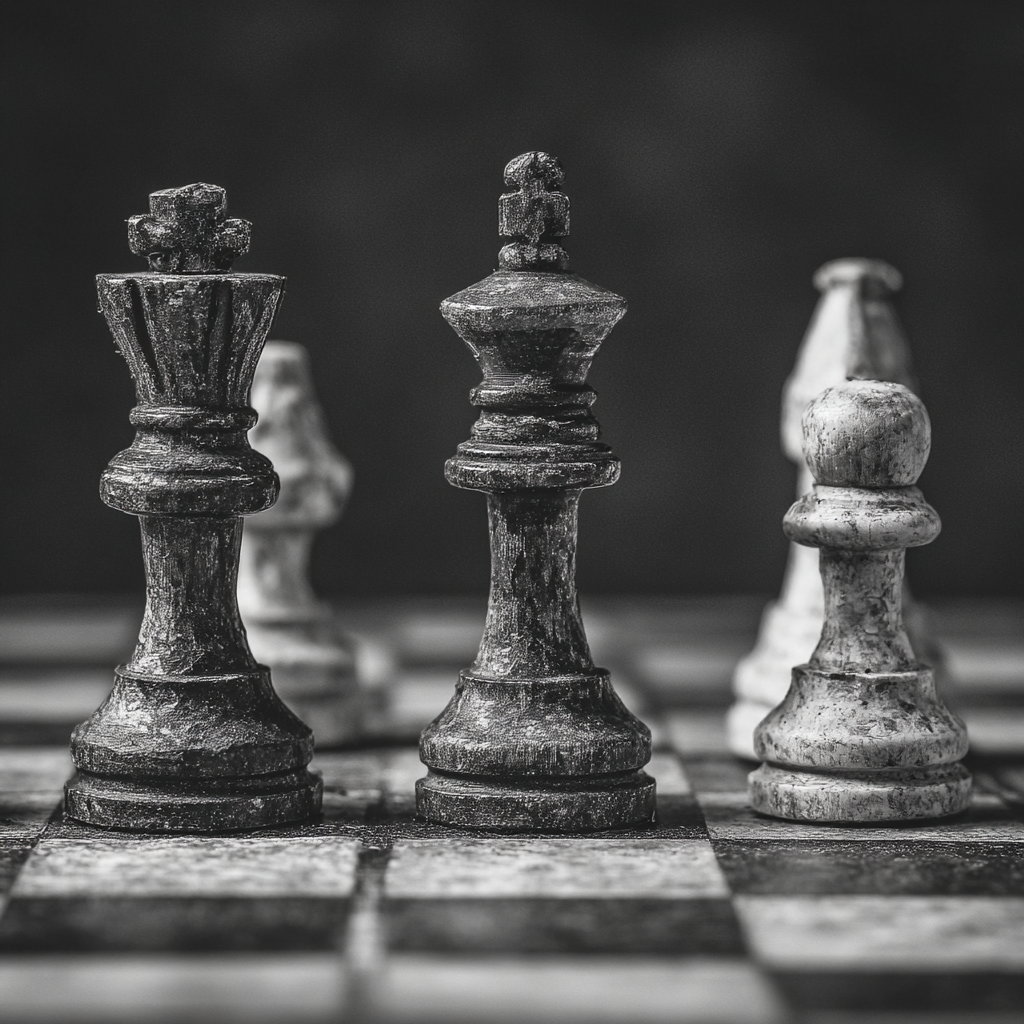 Why are Chess Pieces Black and White?